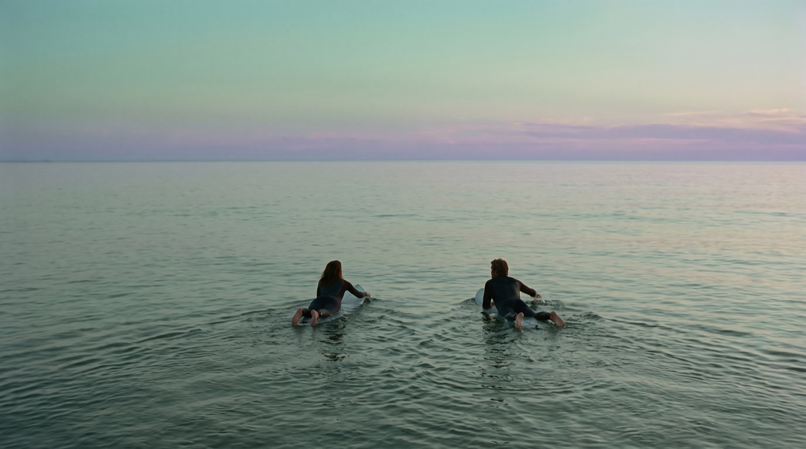 WS · Kai & Mara, dusk on the water. Hold.